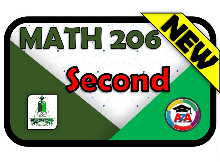 🔰MATH 206 - SECOND🔰